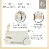 Rutschfahrzeug Scandi / Personalisierbares Holzspielzeug mit Namen