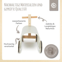 Rutschfahrzeug Scandi / Personalisierbares Holzspielzeug mit Namen