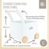 Lauflernwagen Box / Personalisierbar