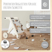 Lauflernwagen Black & White /  Personalisierbares...