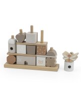 Label-Label - Haus der Stapelblöcke - Nougat /...