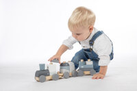 Label-Label - Stapelzug - Blau /Personalisierbares...