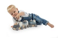 Label-Label - Stapelzug - Blau /Personalisierbares...