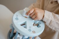 Label-Label - Formen-Sortierrad - Blau / Personalisierbares Holzspielzeug mit Namen