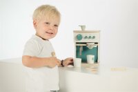 Label-Label - Espresso - Grün /Personalisierbares Holzspielzeug mit Namen
