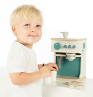 Label-Label - Espresso - Grün /Personalisierbares Holzspielzeug mit Namen