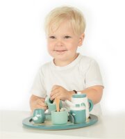 Label-Label - Teeset - Grün / Personalisierbares Holzspielzeug mit Namen