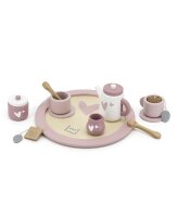 Label-Label - Teeset - Rosa / Personalisierbar