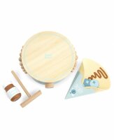 Label-Label - Crepe Maker - Grün /Personalisierbares Holzspielzeug mit Namen