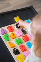 Label-Label - Barbapapa Holz-Alphabet-Blöcke
