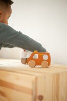 Tryco - Feuerwehrauto aus Holz /Personalisierbares...