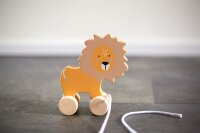 Tryco - Nachziehbarer Löwe aus Holz...