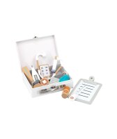 Tryco - Medizinisches Set aus Holz mit Koffer...