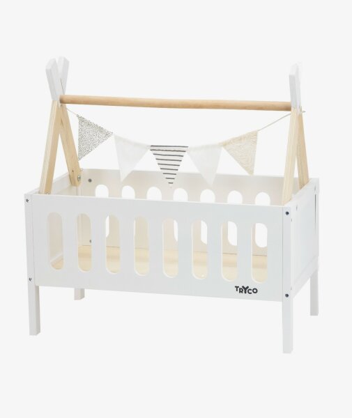 Tryco - Tipi-Puppenbett aus Holz