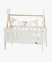 Tryco - Tipi-Puppenbett aus Holz