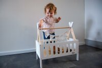 Tryco - Tipi-Puppenbett aus Holz