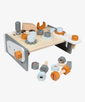 Tryco - Holztisch Werkbank /Personalisierbares...