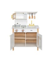 Tryco - Holzküche Weiß/Gold  /...