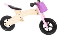 Laufrad und -dreirad Maxi Rosa