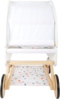 Puppenwagen "Little Button" /Personalisierbares Holzspielzeug mit Namen