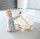 Puppenwagen "Little Button" /Personalisierbares Holzspielzeug mit Namen