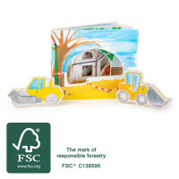 Bilderbuch Baustelle, interaktiv FSC 100%