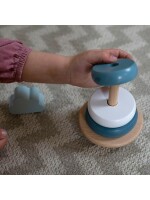 Label Label-Stapelringe Balance - Grün