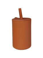 Tryco - Silikon - Trinkhalmbecher - Sienna
