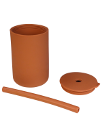 Tryco - Silikon - Trinkhalmbecher - Sienna