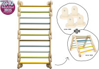 Kletterdreieck-Sprossenwand 2in1 „Adventure“