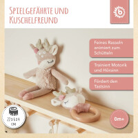 Spielfigur Reh Ella mit Rassel