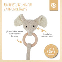 Greifling Elefant mit Rassel