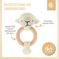 Greifling Schaf mit Rassel