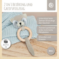 Greifling Waschbär mit Rassel