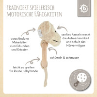 Greifling Affe mit Rassel