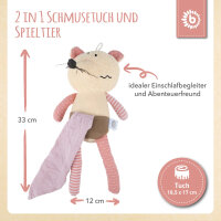 Kuscheltier Maus mit Schmusetuch