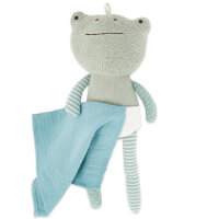 Kuscheltier Frosch mit Schmusetuch