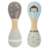 Hantelrasseln 2er Set Igel